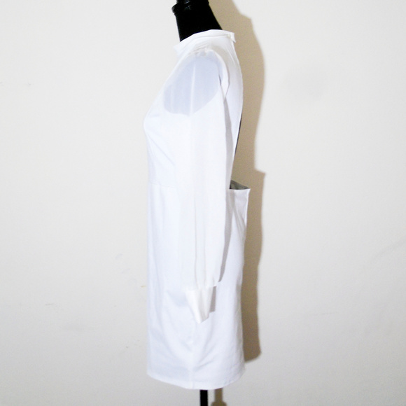 Long sleeve open back dress - Picture 5 of 6